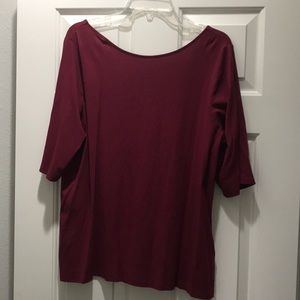 Boat Neck Tee
